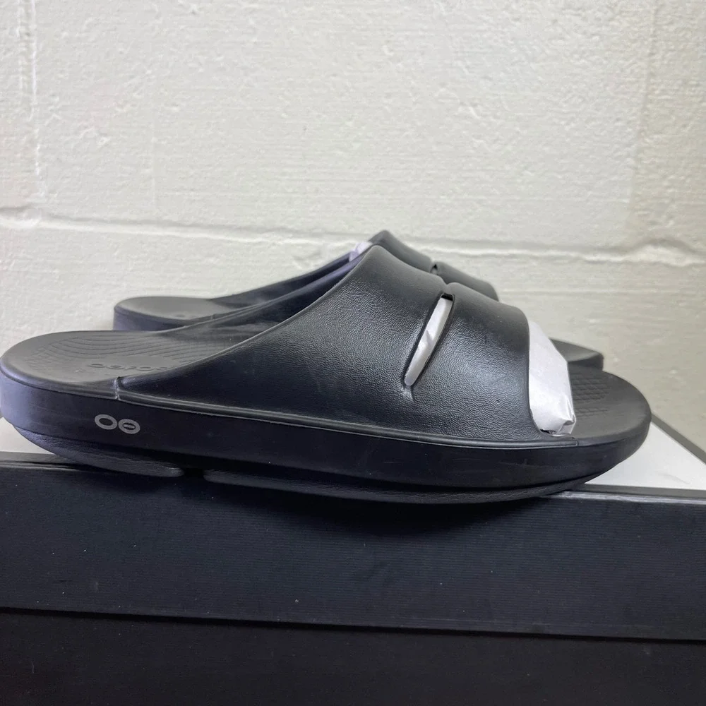 Oofos OOahh‎ Sport Recovery Comfort Slide Sandals Slip On Men's 10 Women's 12